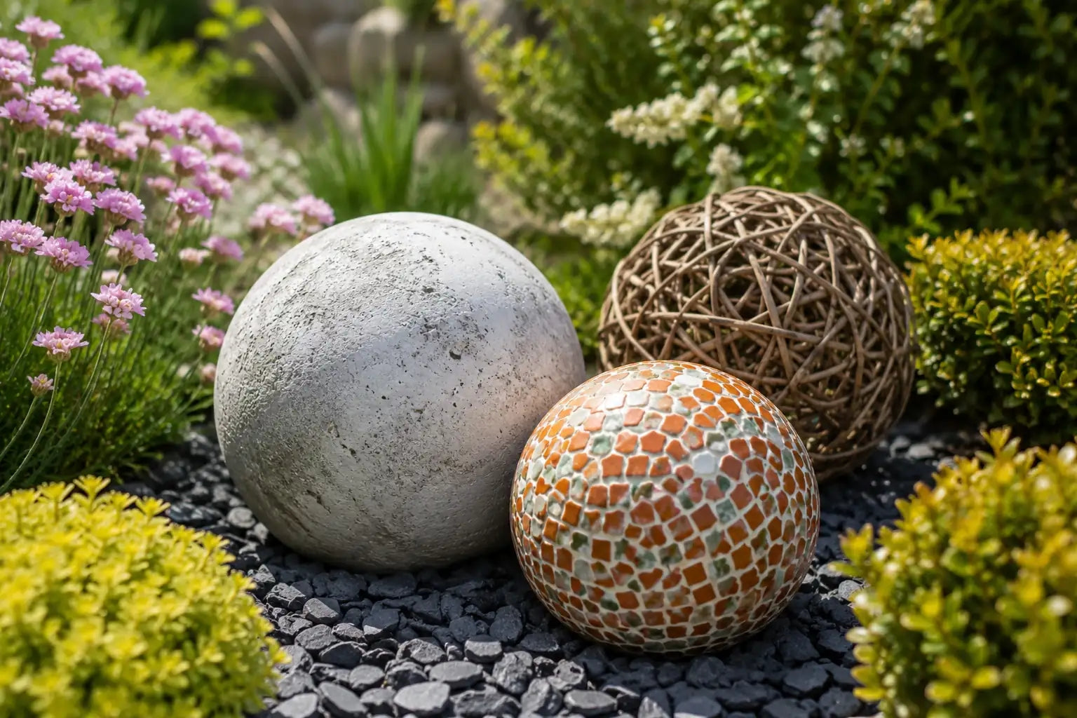 Comment fabriquer des boules décoratives de jardin: le guide complet