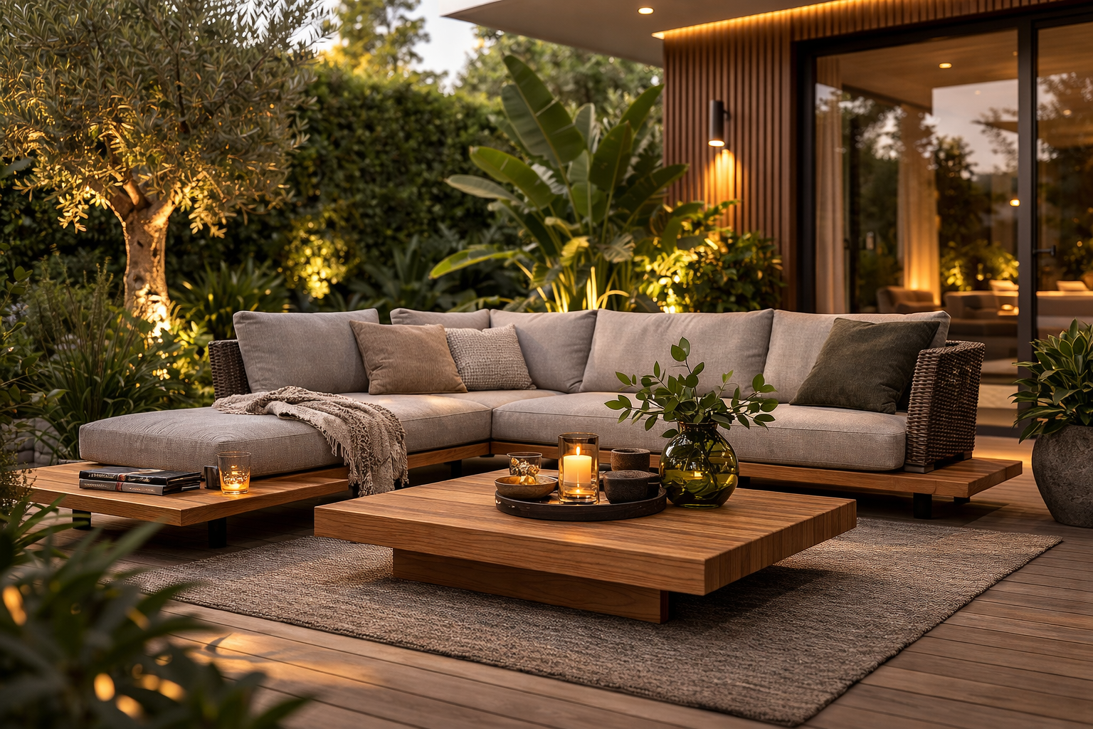 Quelle matière choisir pour un salon de jardin