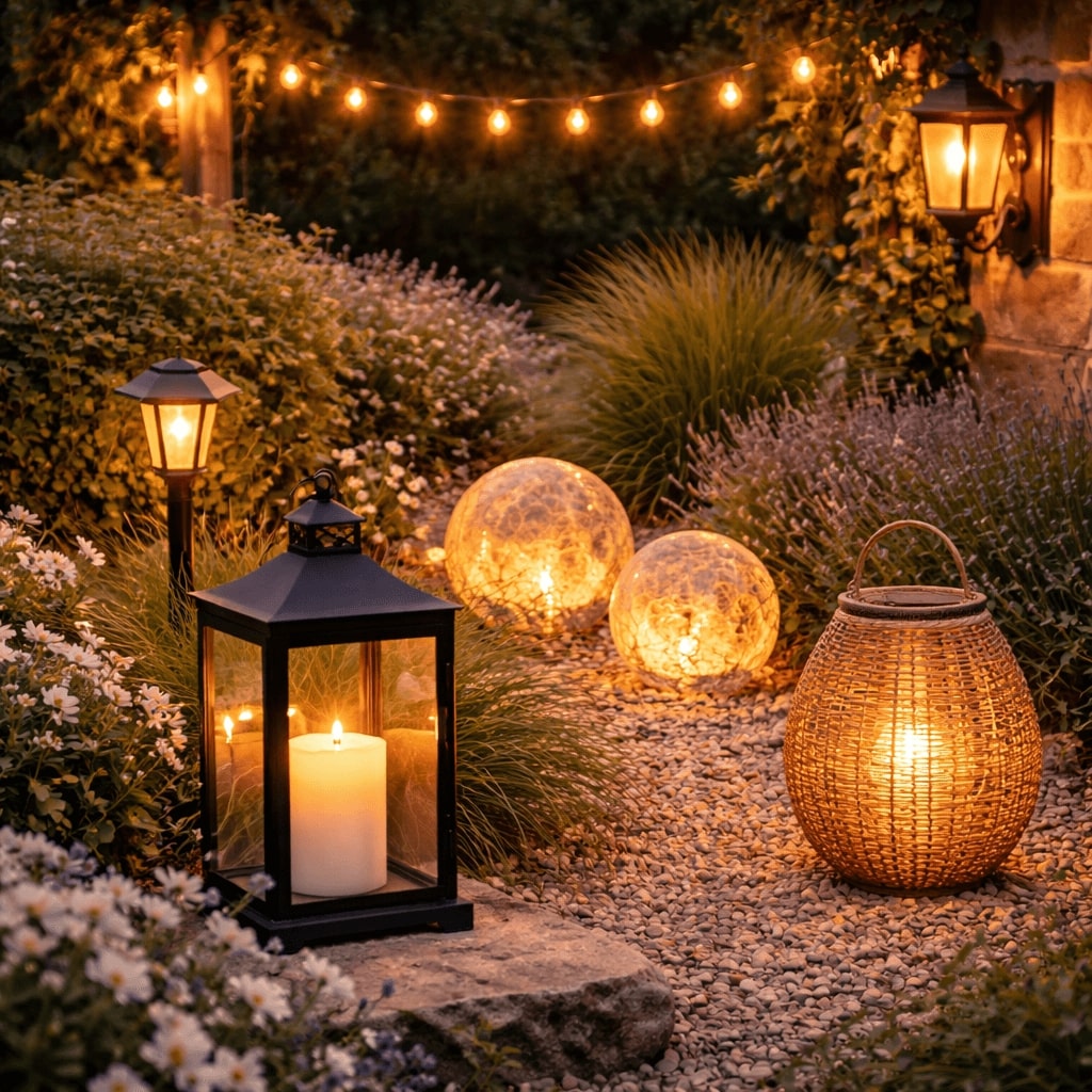 Éclairage extérieur pour illuminer jardin et terrasse – Jardin d’Orée