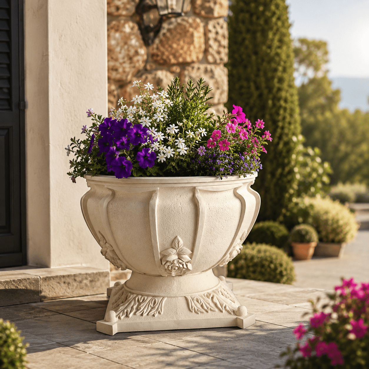 Pot de fleur xxl extérieur Jardin d'Orée
