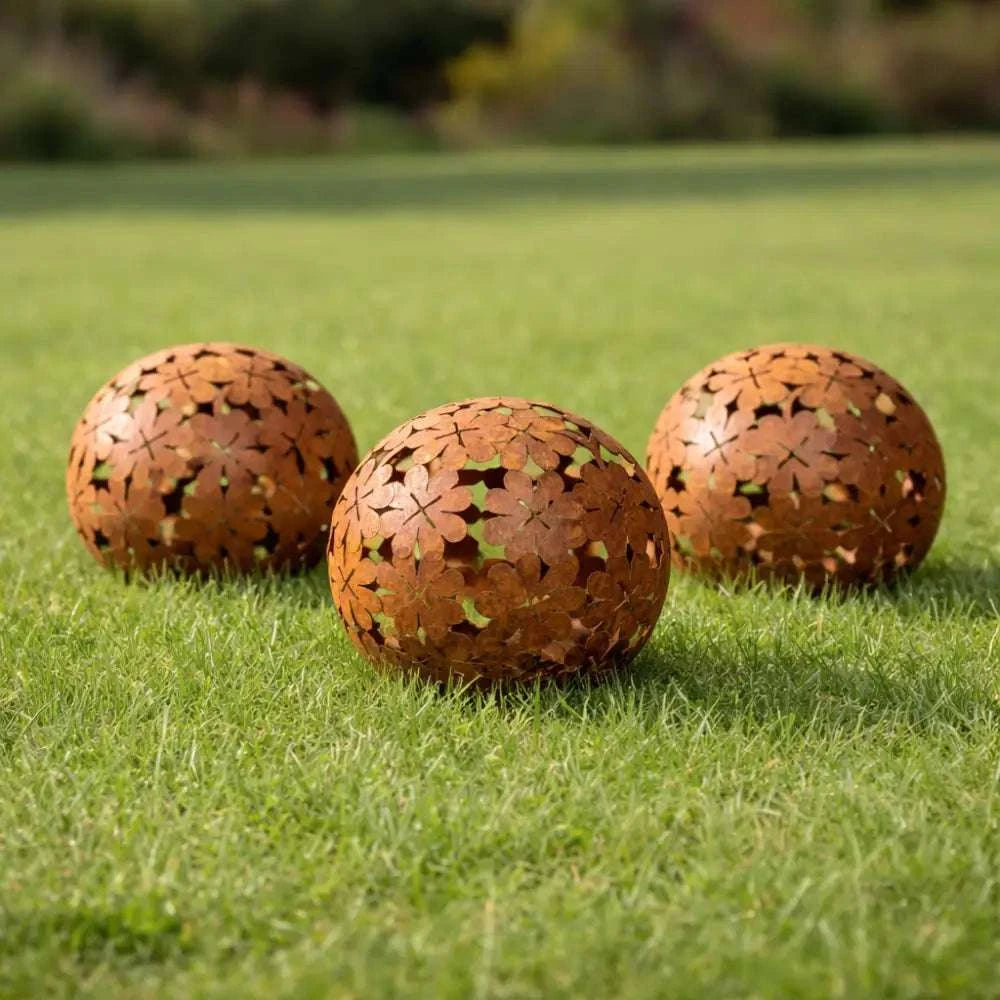 Déco jardin boule