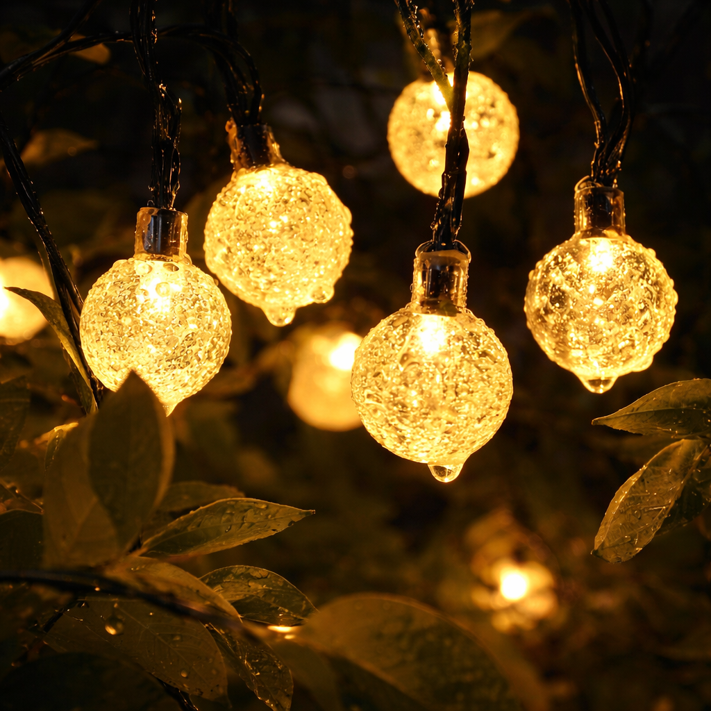 Guirlande lumineuse extérieure led