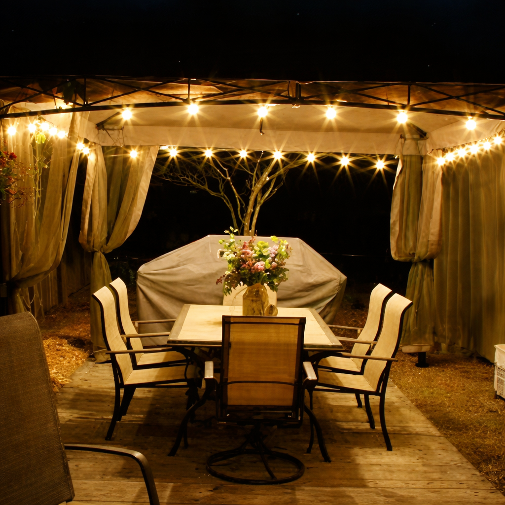 Guirlande lumineuse extérieure led