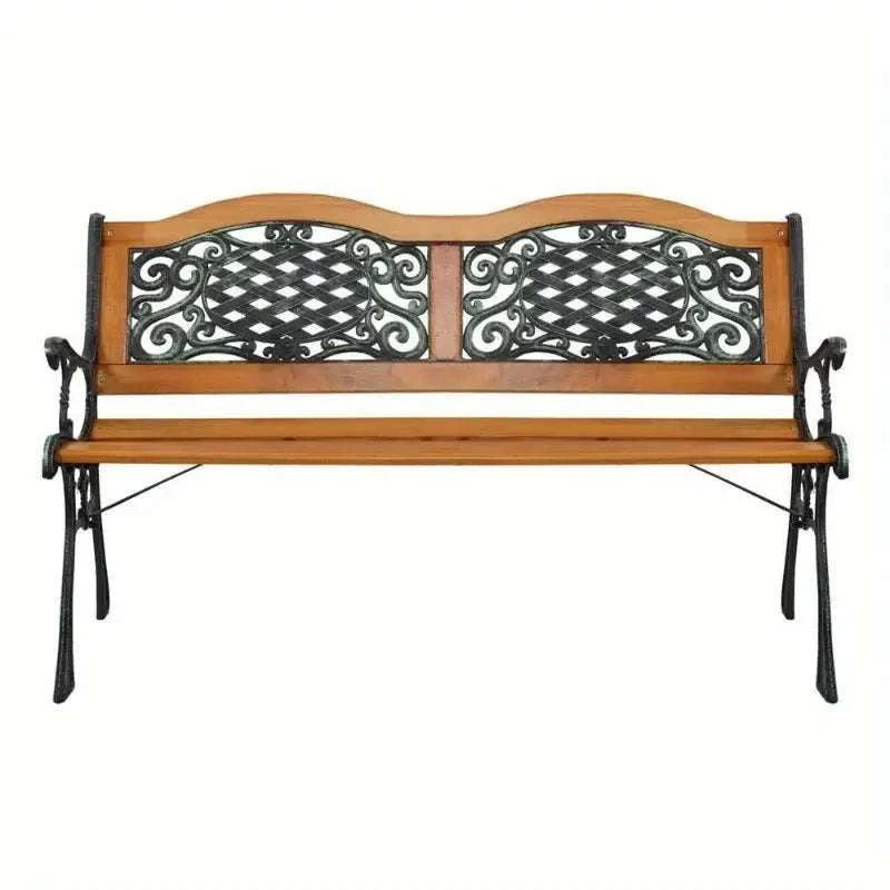 Banc de jardin bois fonte