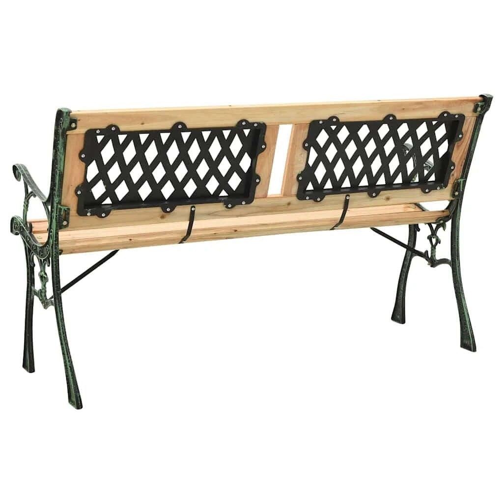 Banc de jardin bois metal Jardin d'Orée