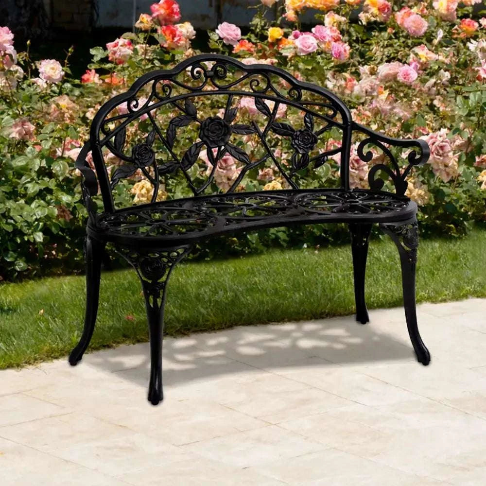 Banc de jardin métal