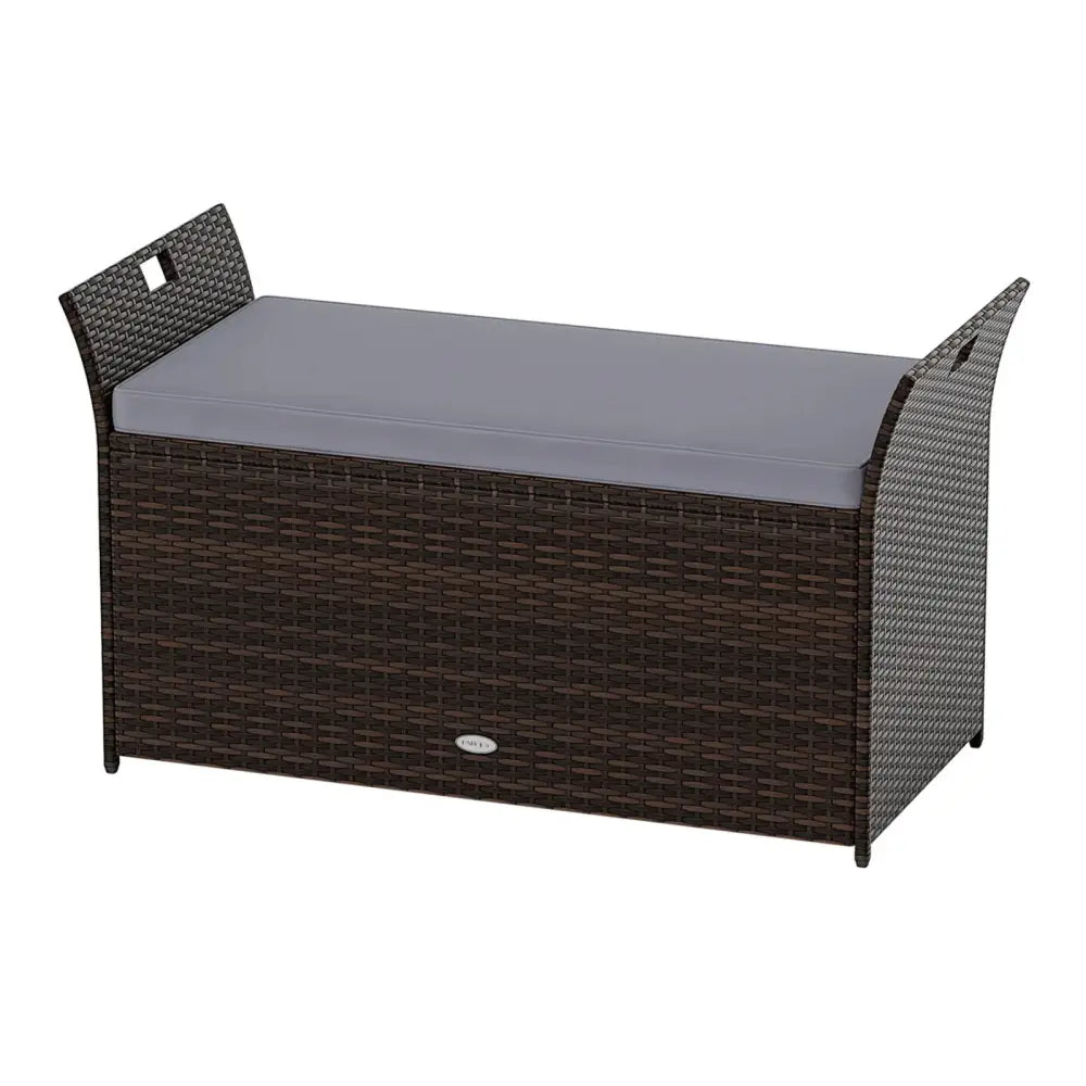 Banc jardin rangement