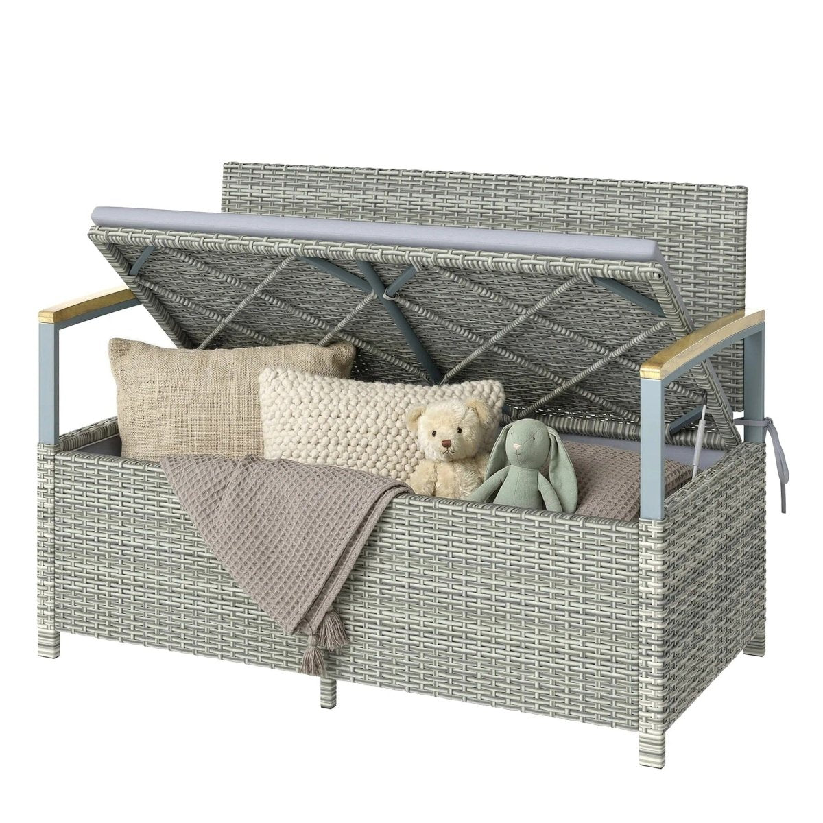 Banc rangement jardin Jardin d'Orée