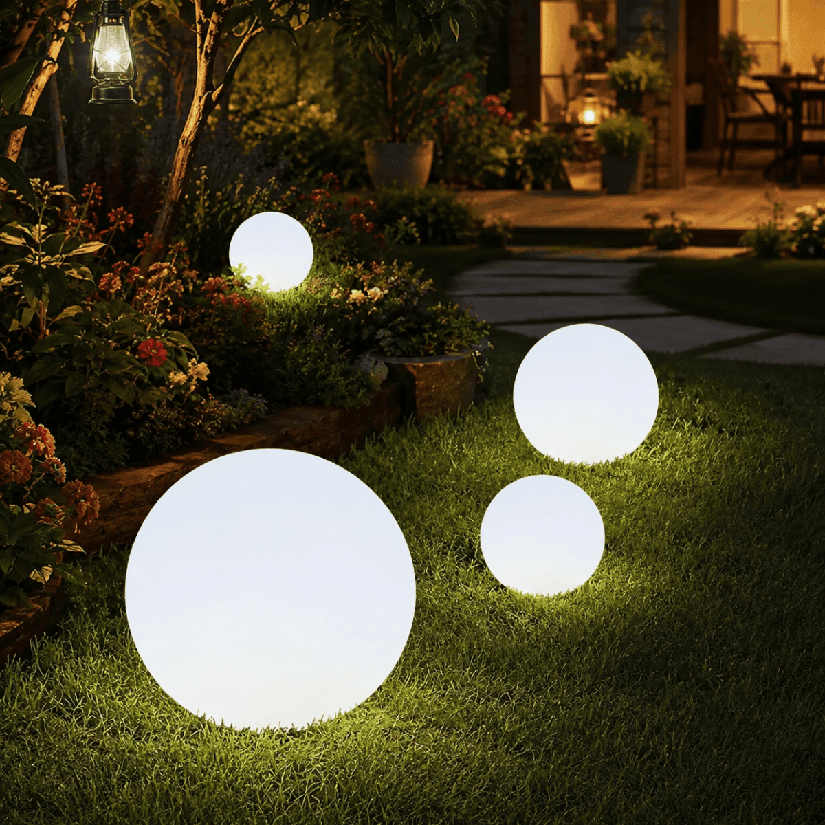 Boule led solaire Jardin d'Orée