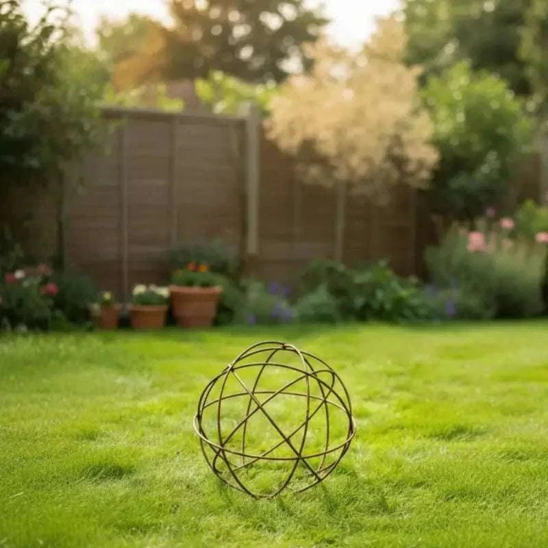 Boule métal déco jardin Jardin d'Orée