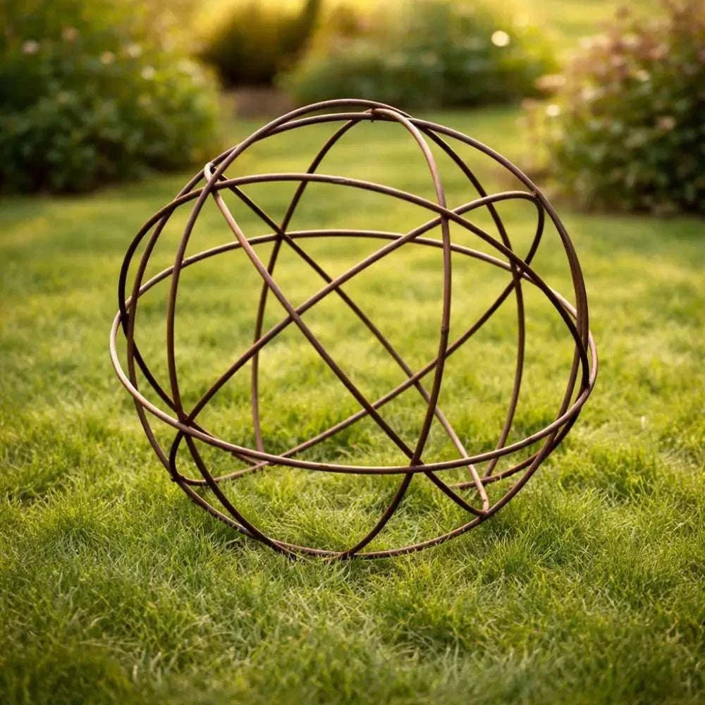 Boule métal déco jardin Jardin d'Orée