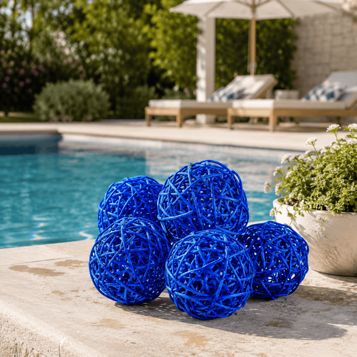 Boules déco jardin Jardin d'Orée