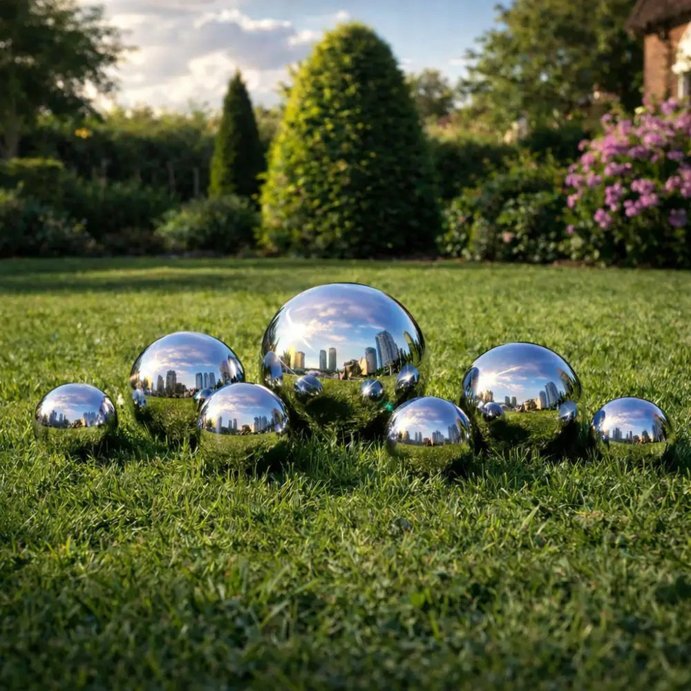 Boules déco jardin