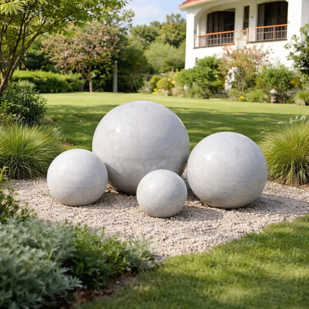 Boules déco pour jardin