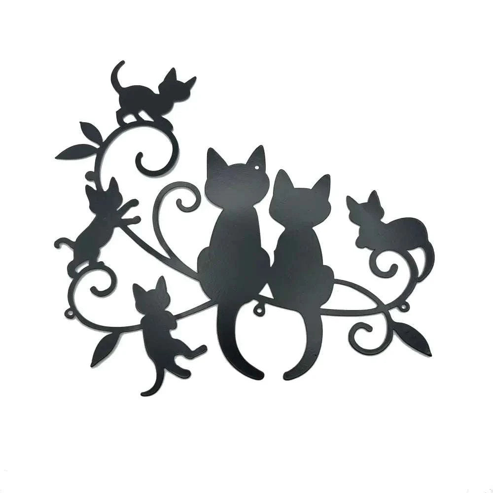 Chat décoration mur