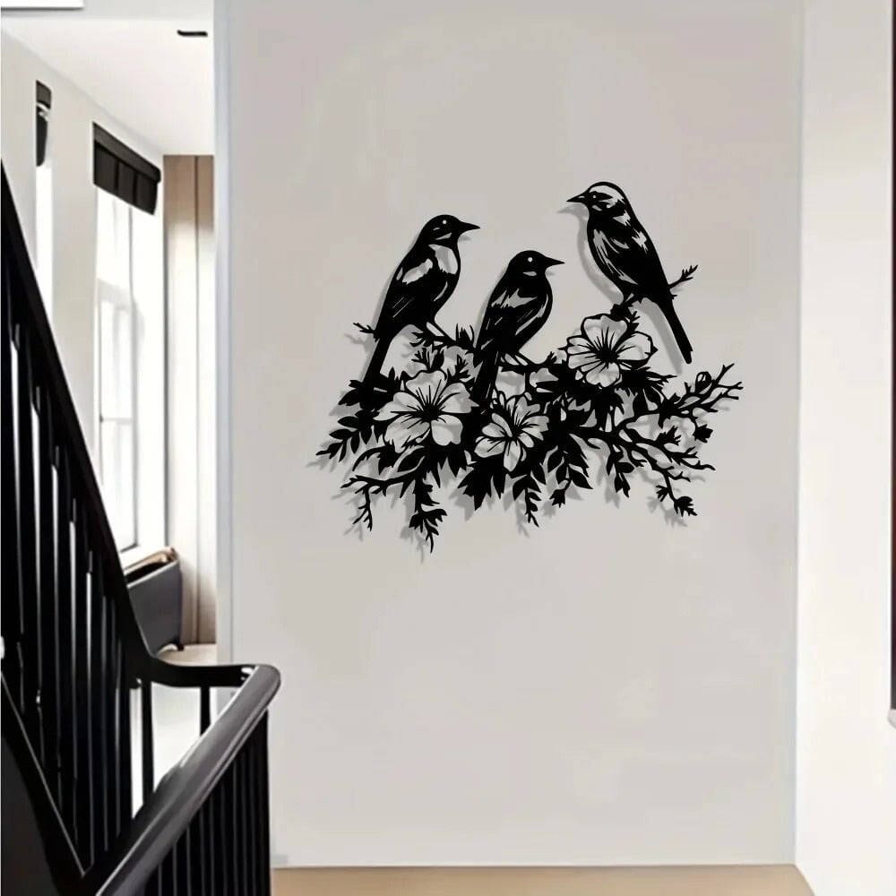 Décoration murale extérieur aluminium Jardin d'Orée