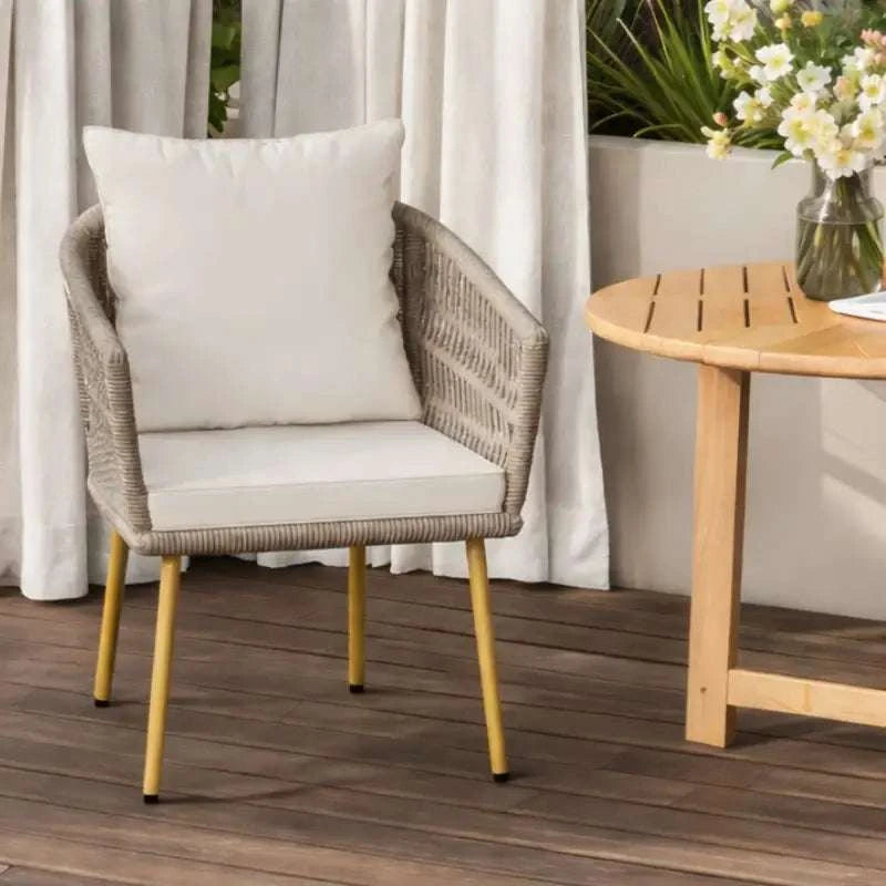 Fauteuil de jardin avec coussin