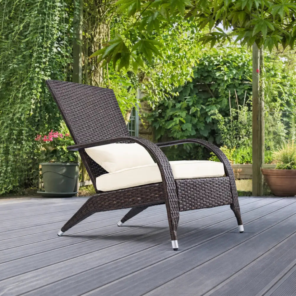 Fauteuil relax de jardin confortable