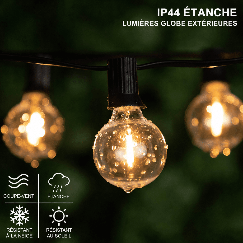 Guirlande lumineuse extérieur led Jardin d'Orée