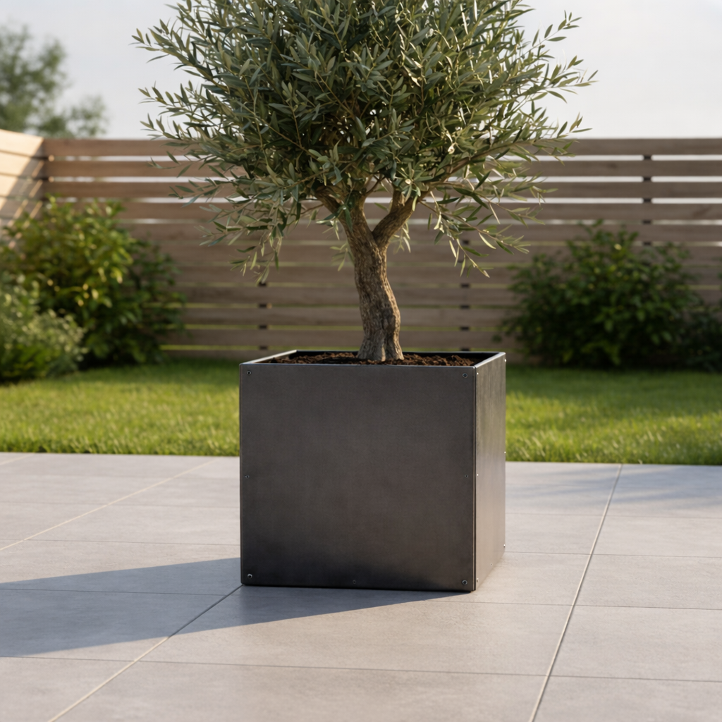 Jardinière design extérieur