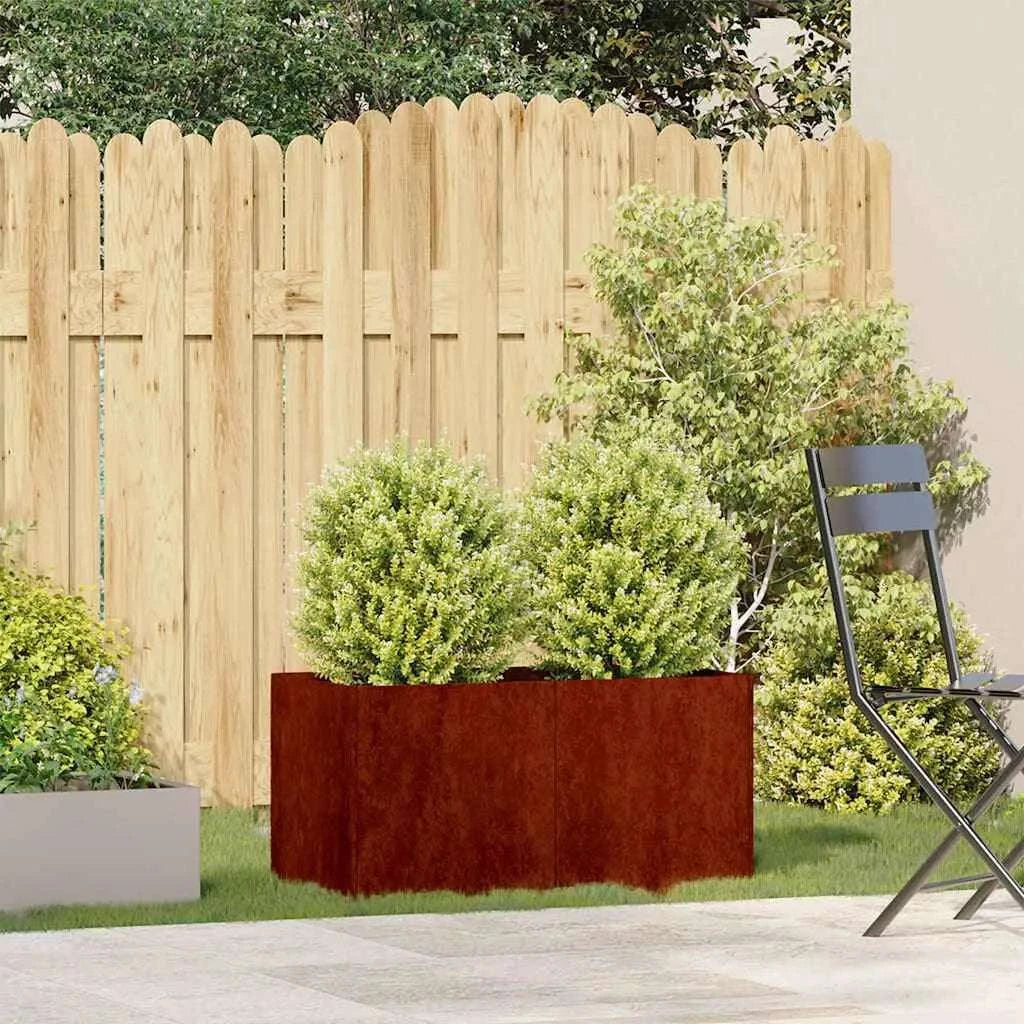 Jardinière métal extérieur Jardin d'Orée