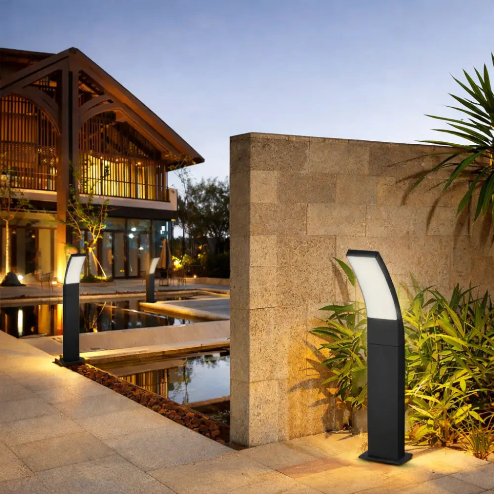 Lampadaire extérieur led design