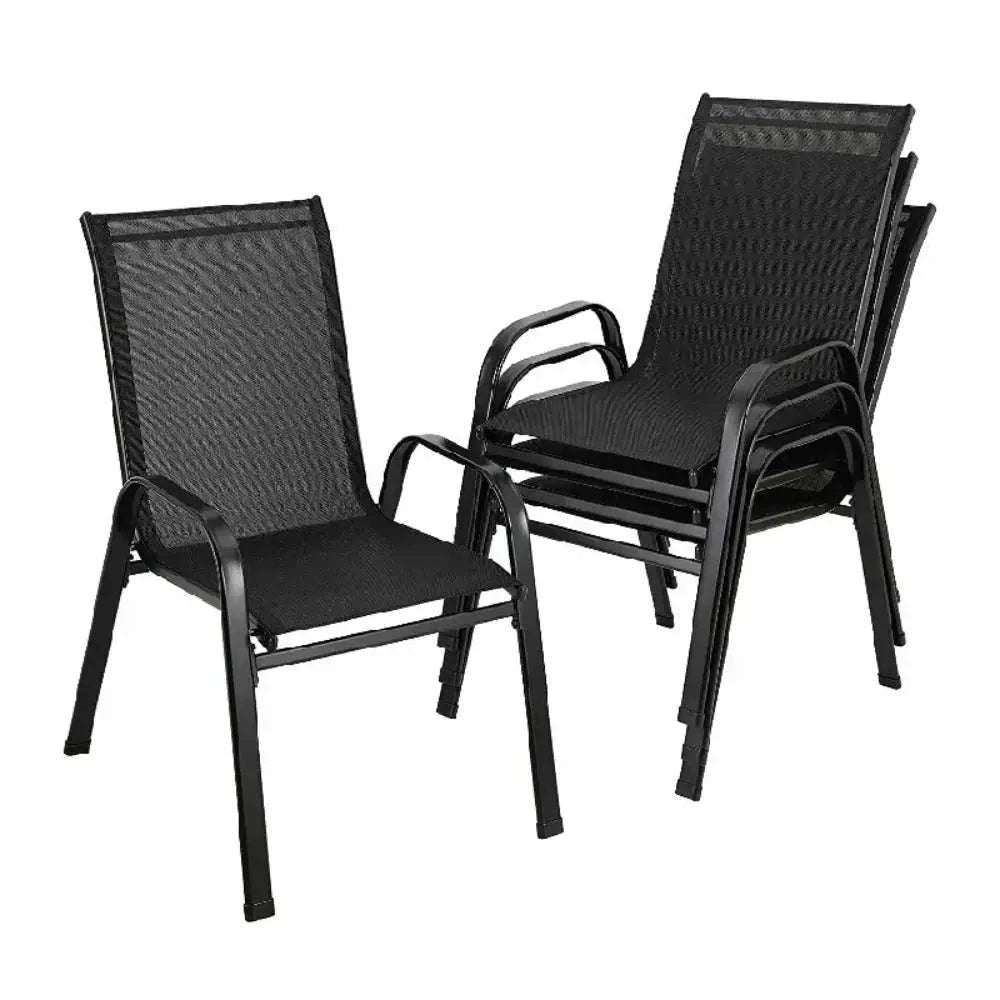 Lot 4 chaises de jardin