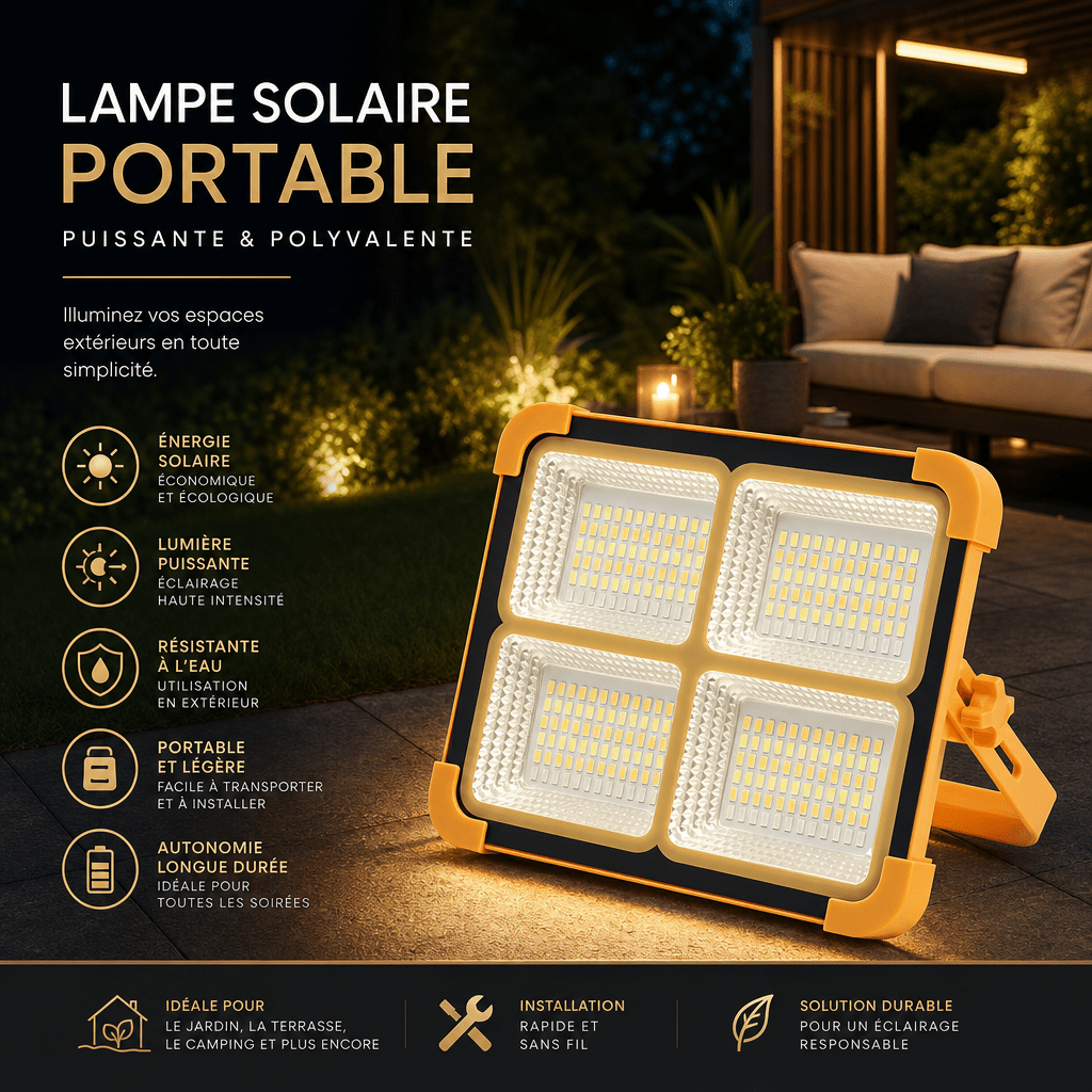 Projecteur portable extérieur Jardin d'Orée