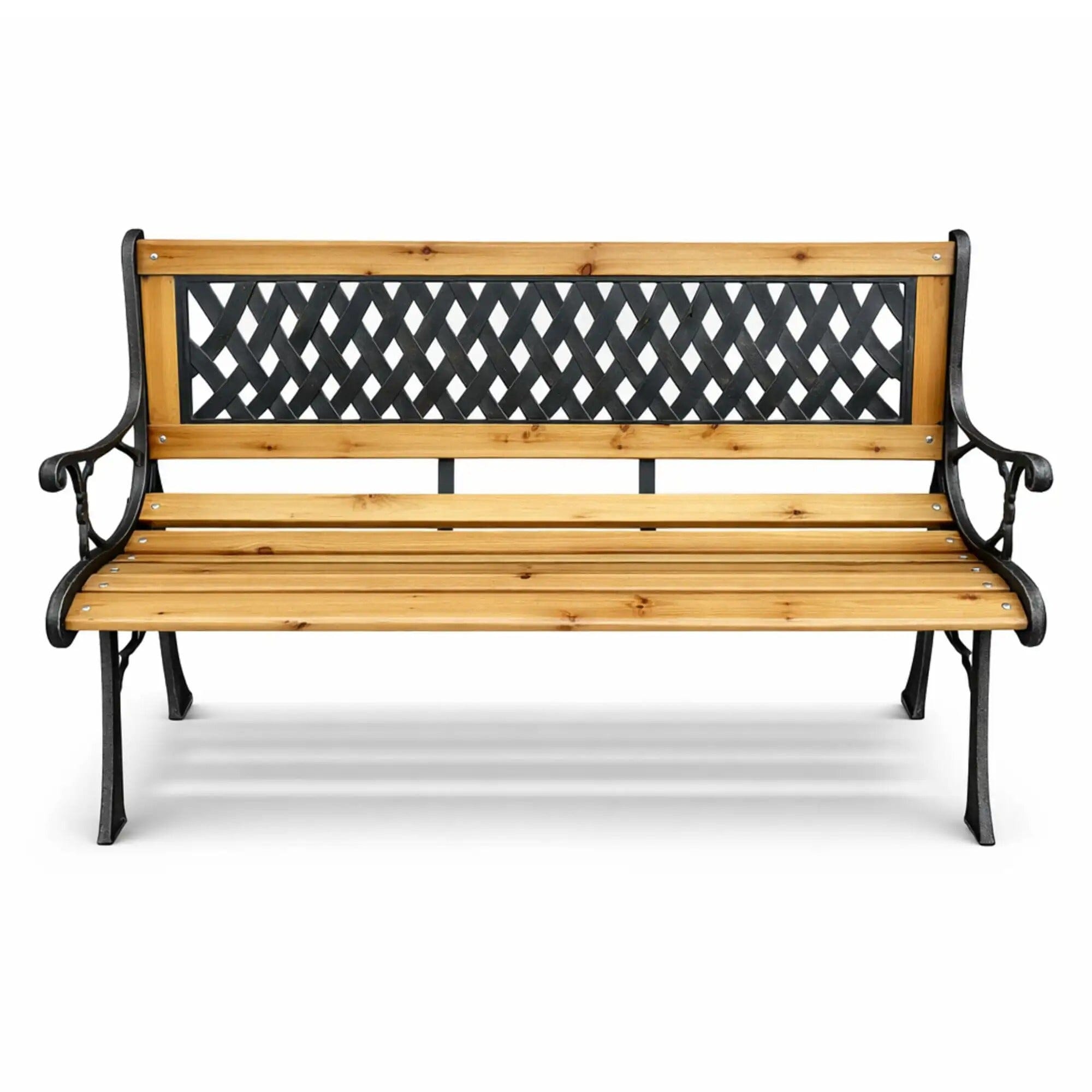 Banc de jardin bois fonte Jardin d'Orée