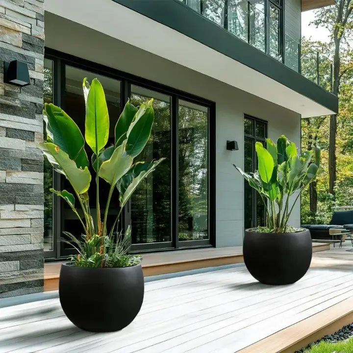 Pot de fleur rond xxl