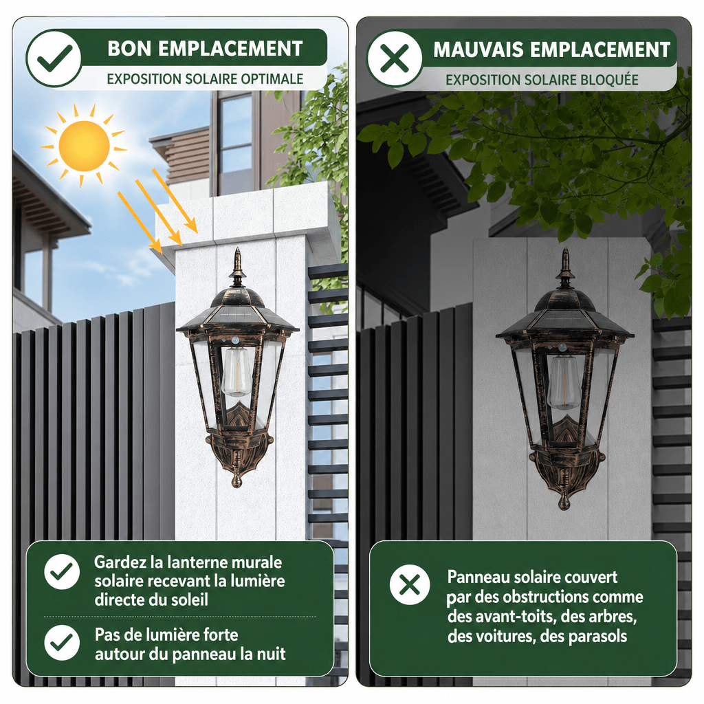 Lampadaire vintage extérieur Jardin d'Orée