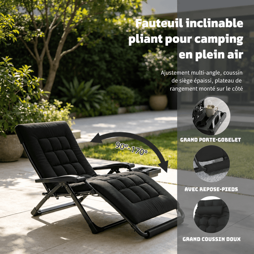 Chaise de jardin relax Jardin d'Orée
