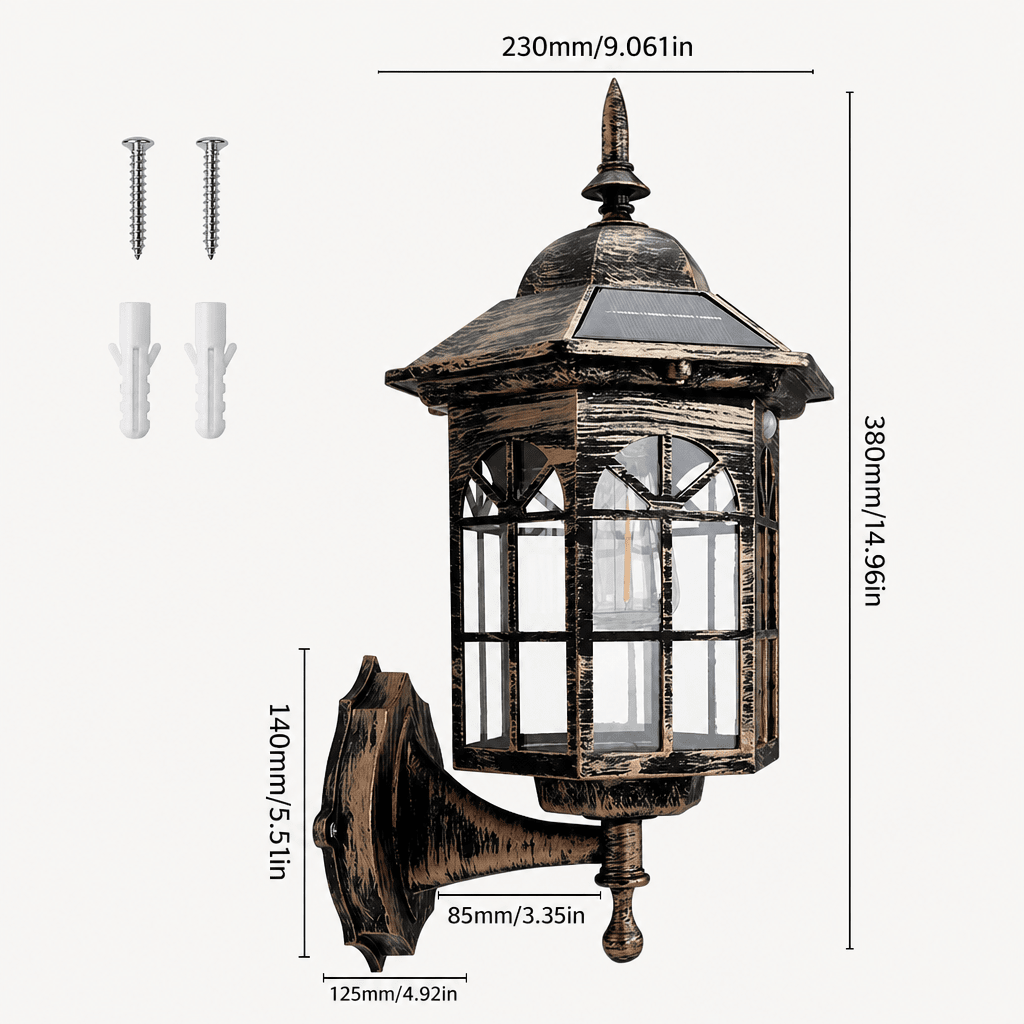 Lampadaire vintage extérieur Jardin d'Orée