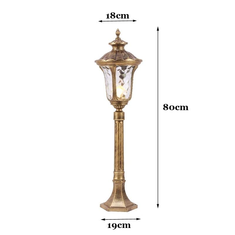 Lampadaire extérieur ancien Jardin d'Orée