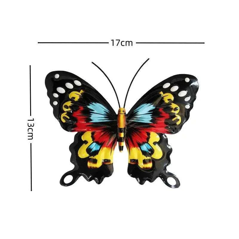 Papillon décoration murale extérieure