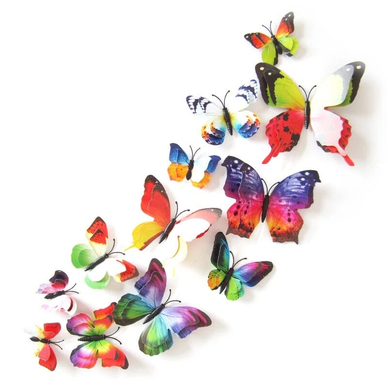 Papillon décoration murale extérieur Jardin d'Orée
