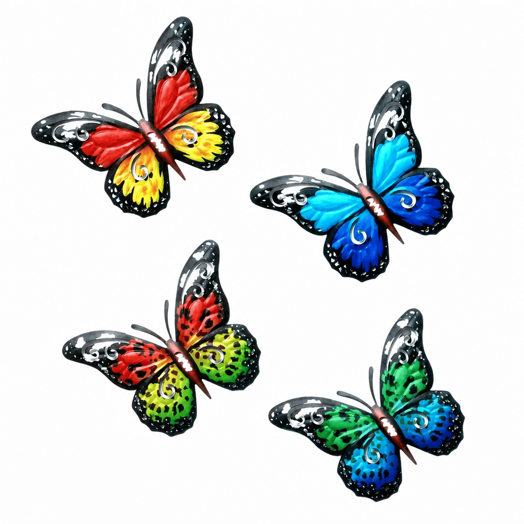 Papillon décoration murale extérieure Jardin d'Orée