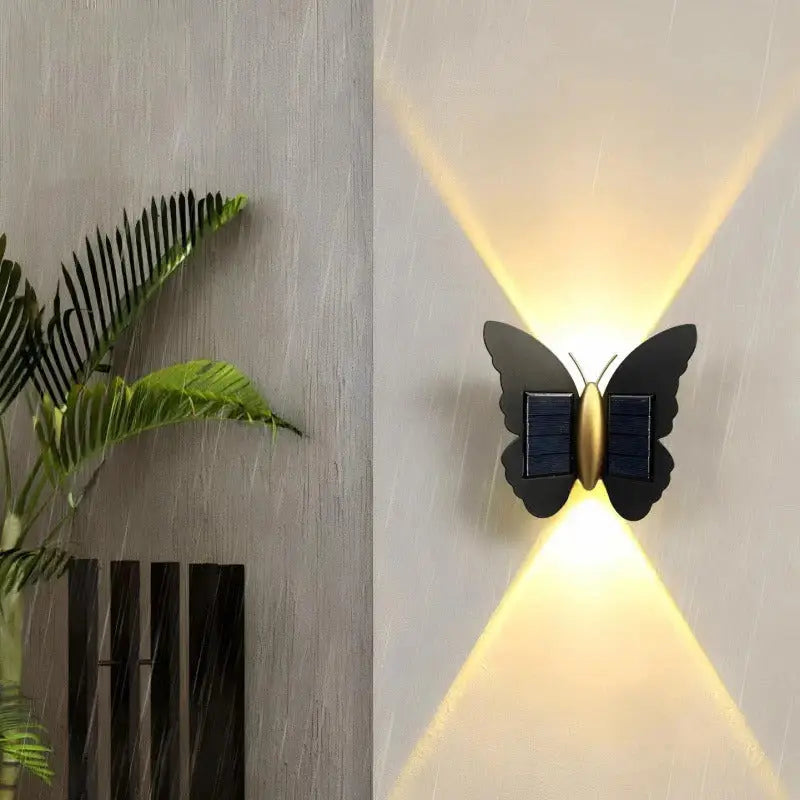 Papillon led solaire