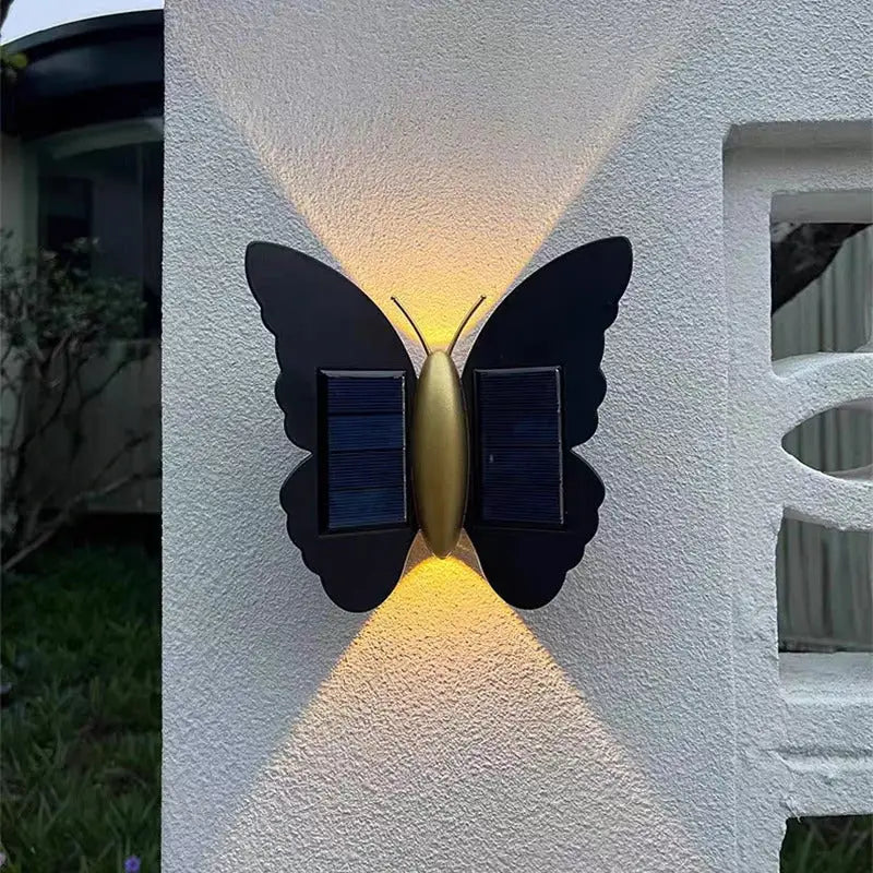 Papillon led solaire