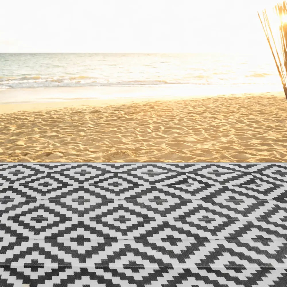 Rectangulaire tapis d extérieur