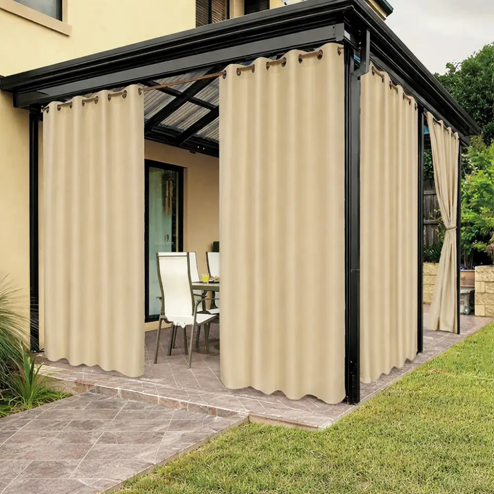 Rideau exterieur pour pergola