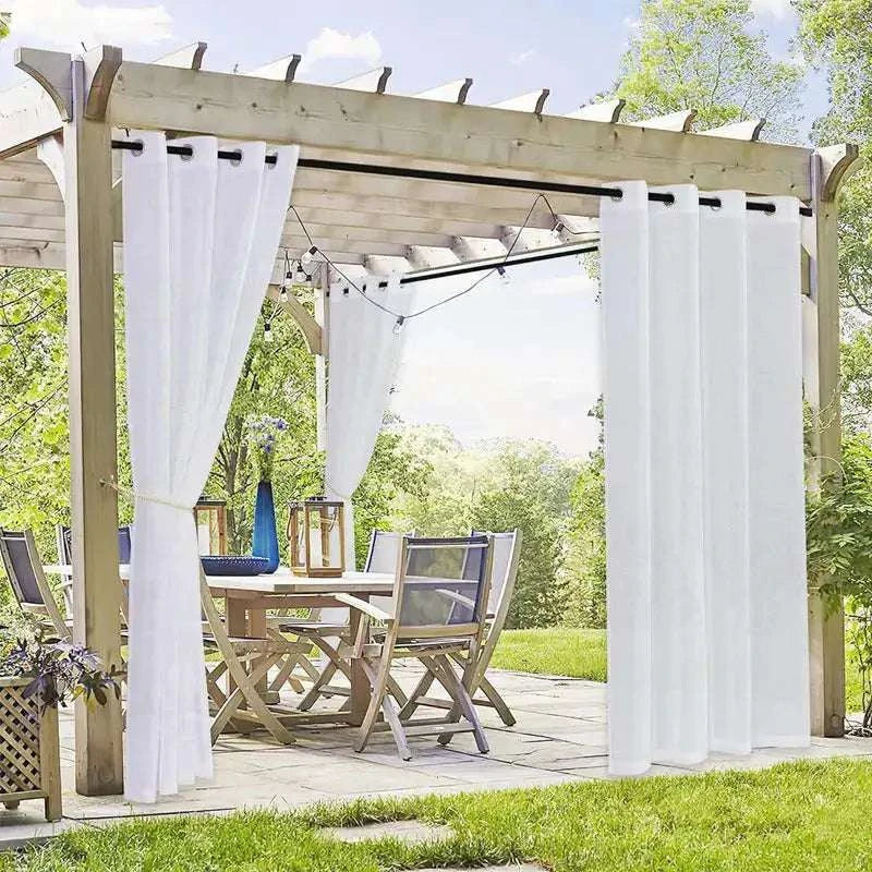 Rideau pour pergola exterieur