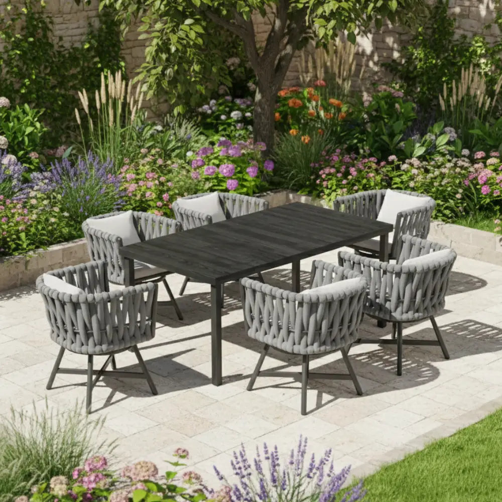 Salon de jardin 6 personnes