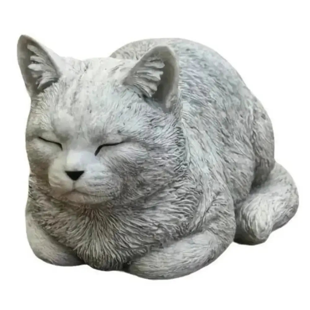 Statue chat de jardin
