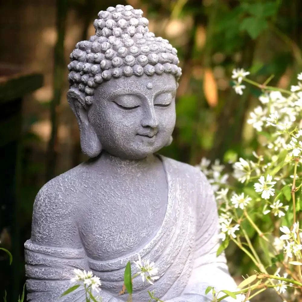 Statue de bouddha jardin