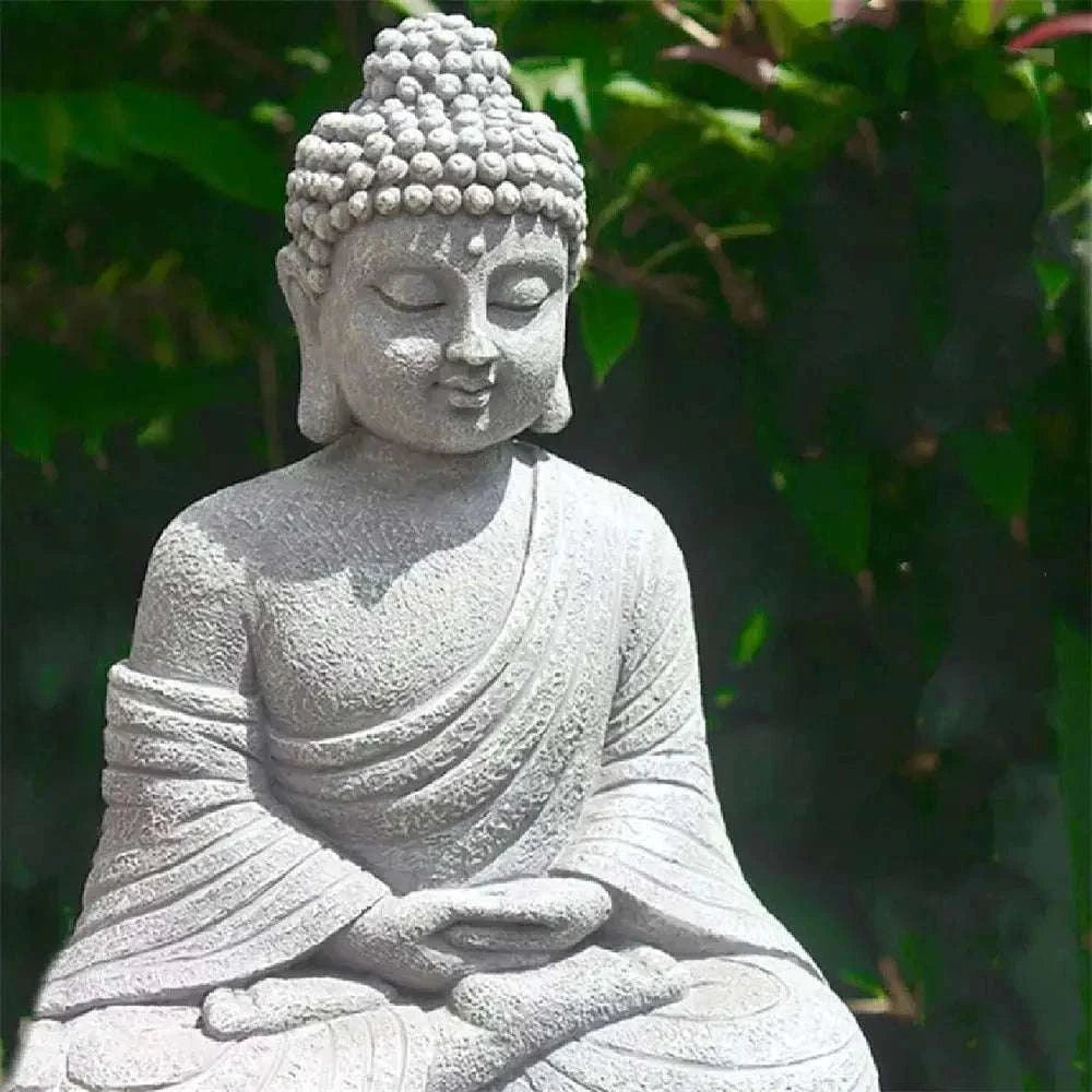Statue de bouddha jardin Jardin d'Orée