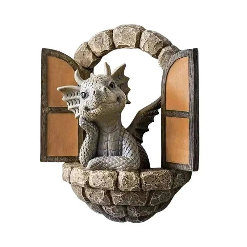 Statue de dragon de jardin Jardin d'Orée