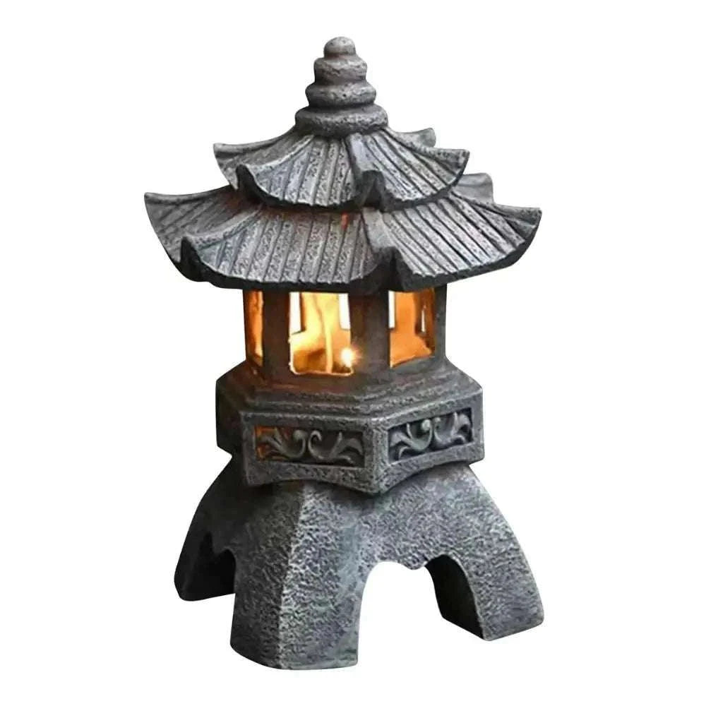 Statue de jardin pagode Jardin d'Orée