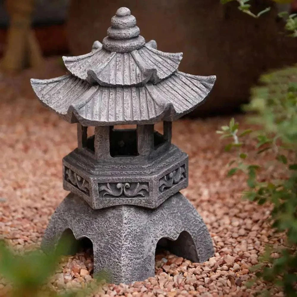 Statue de jardin pagode Jardin d'Orée