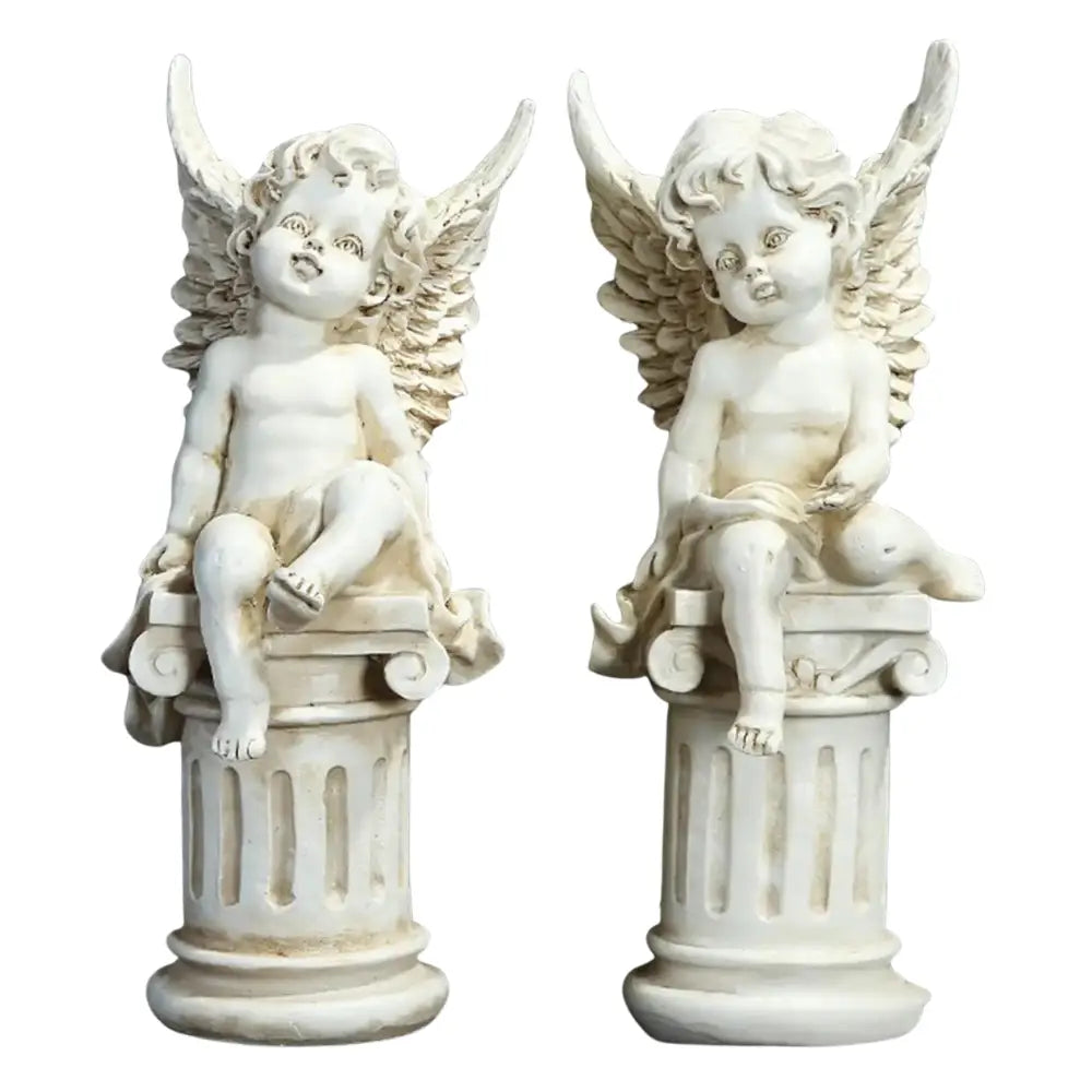 Statues de jardin chérubins